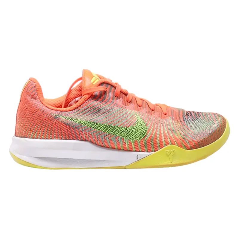 NIKE KB Mentality 2 Sneaker Trainers Orange Canvas Mens UK 8.5