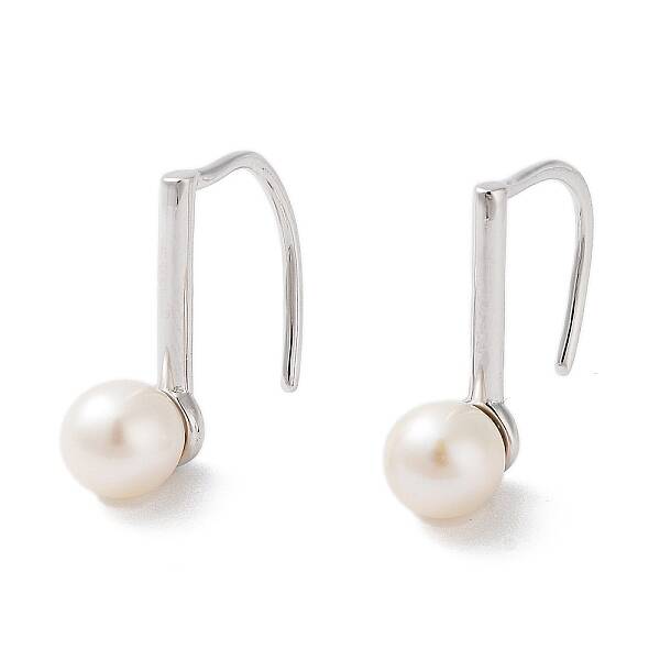 Natural Pearl Dangle Earrings for Women