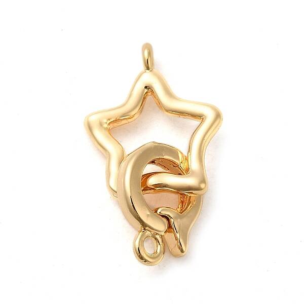 Brass Fold Over Clasps