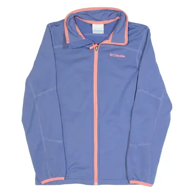 COLUMBIA Insulated Womens Track Jacket Blue M