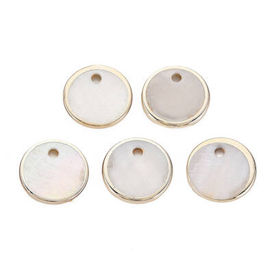 Natural Freshwater Shell Charms