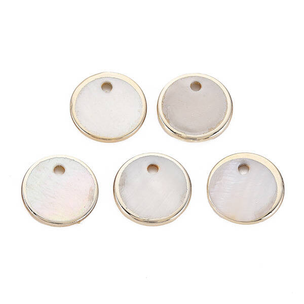 Natural Freshwater Shell Charms