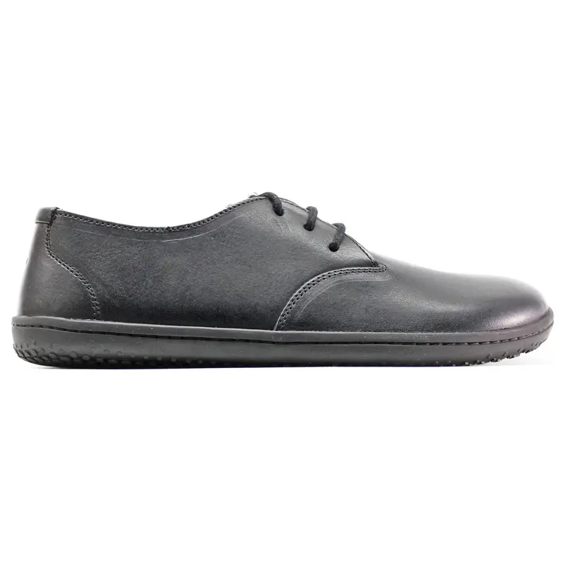 Vivobarefoot Ra III Leather Women's low Top Shoes - Obsidian - Size:US 11 Women