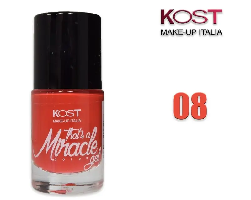 That'S Miracle Gel 08 Kost Coral nail polish