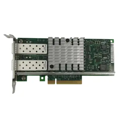 Dell G73131-001 | Intel X520-DA2 2-Ports SFP+ 10Gb/s PCI Express 2.0 x8 Low Profile Converged Server Network Adapter Card