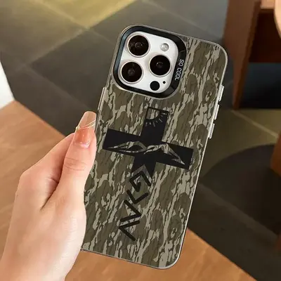Camo Pattern Phone Case, Durable Phone Protective Cover, Phone Accessories Compatible with iPhone XR 11 12 13 14 15 Plus 16 P...