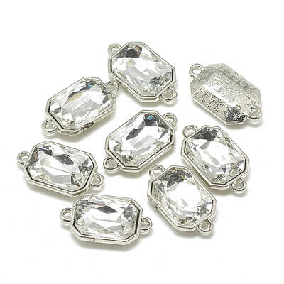 Alloy Glass Links connectors