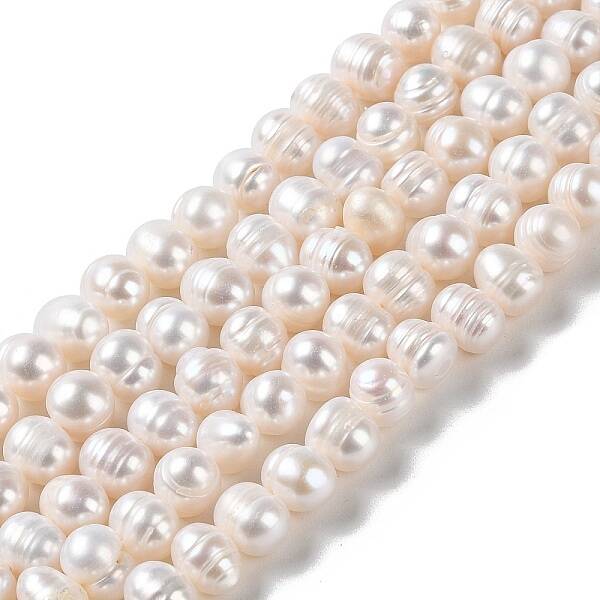 Natural Cultured Freshwater Pearl Beads Strands