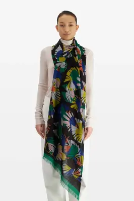 Scarf Et18ad01 Black | Color: BLACK | Size: U