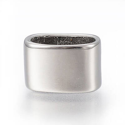 Tarnish Resistant 304 Stainless Steel Slide Charms