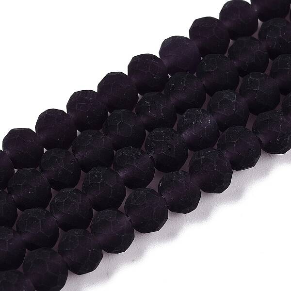 Transparent Glass Beads Strands