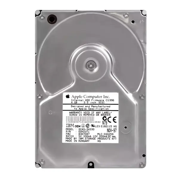 83H7087 IBM 4.3GB Ultra SCSI 5400 3.5-inch 448KB Hard Drive