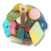 Swedish Candy- Sour Mix - 1/2lb- Sour Bonbon Snacks