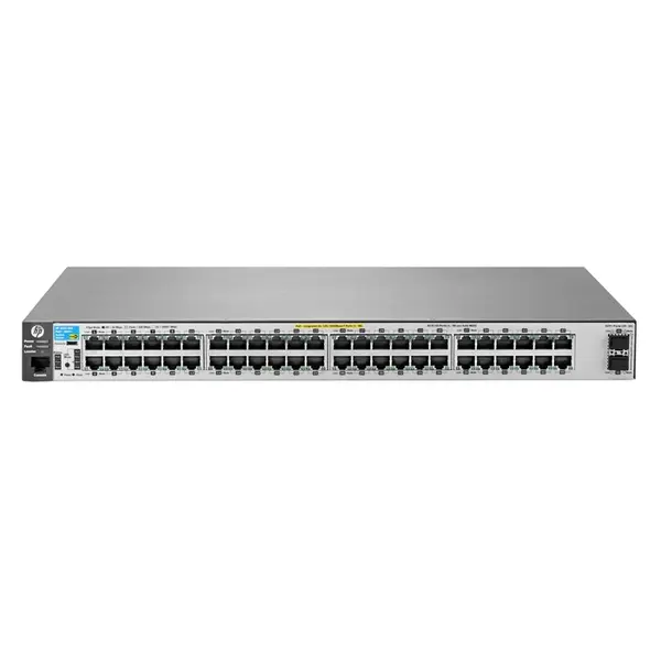HP J9853A | ProCurve 2530 Series 2530-48G-PoE+-2SFP+ 48 x RJ-45 Ports PoE+ 10/100/1000Base-T + 2 x SFP+ Ports Layer 2 Managed...