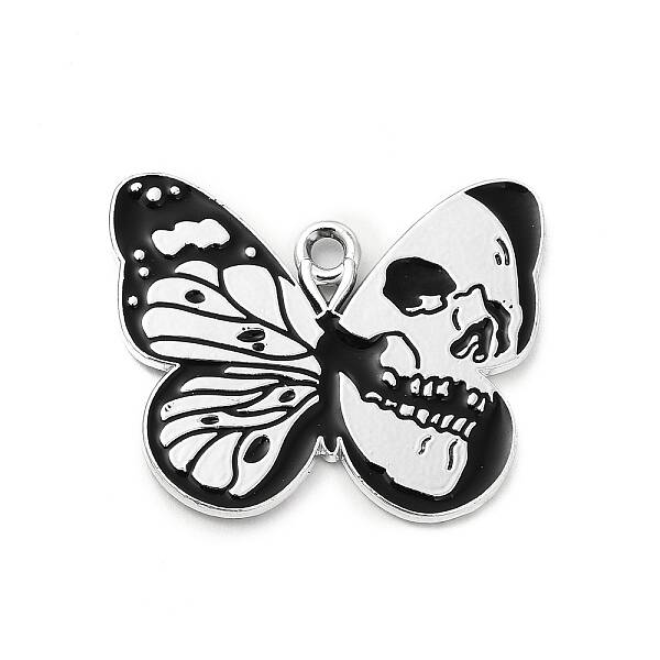 Halloween Alloy Enamel Pendants