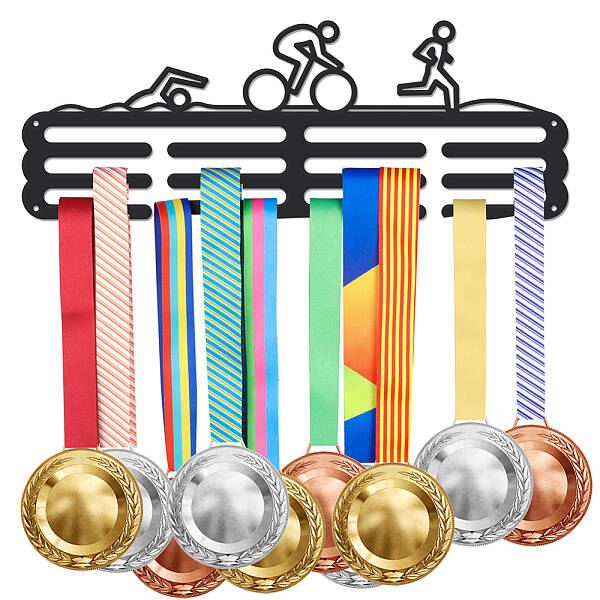Sports Theme Iron Medal Hanger Holder Display Wall Rack