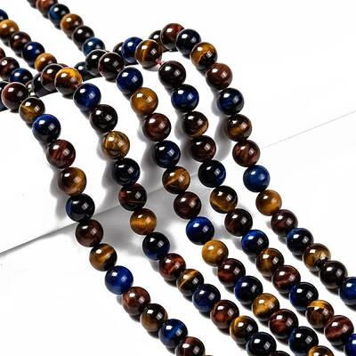 Natural Tiger Eye Beads Strands