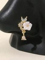 Fashionable Fake Nose Ring, Fashionable Nose Hoop for Women & Men, Trendy All-match & Exquisite Fashion Body Jewelry for Birt...