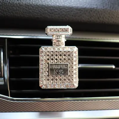 Car Ventilator Perfume Clip Car Interior Ornaments | Specification: Silver