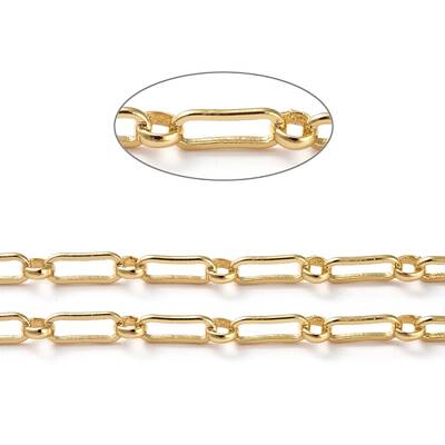 Brass Figaro Chains