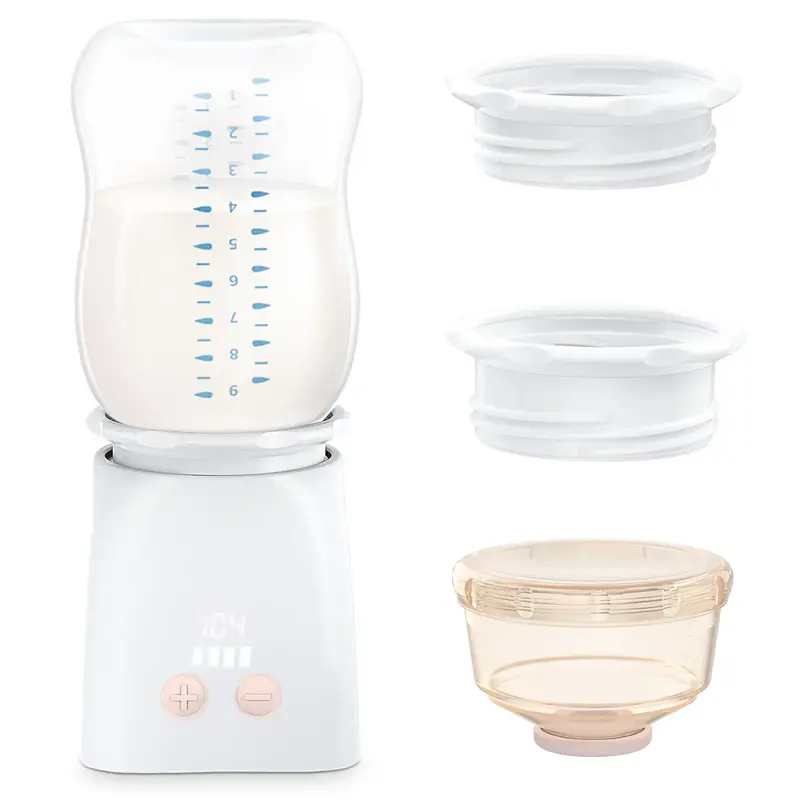 BabyBond Portable Bottle Warmer, Baby Bottle Warmer for Travel Compatible with Most Bottles Rechargeable Travel Bottle Warmer...