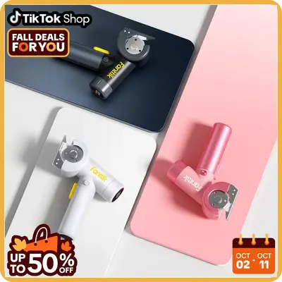 Fanttik C8 Nano 3.7V Cordless Electric Scissors with 2 Blades, 3-Speed Adjustment, Quick Blade Replacement, HD Display, LED L...