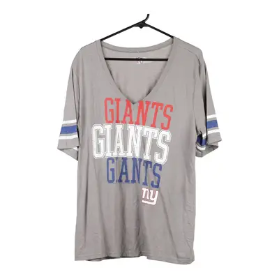 New York Giants Nfl T-Shirt - XL Grey Cotton