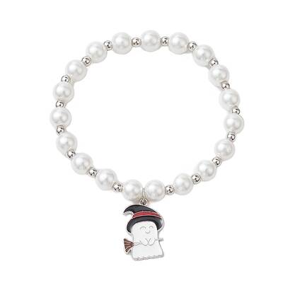 Alloy Enamel Charm Bracelets