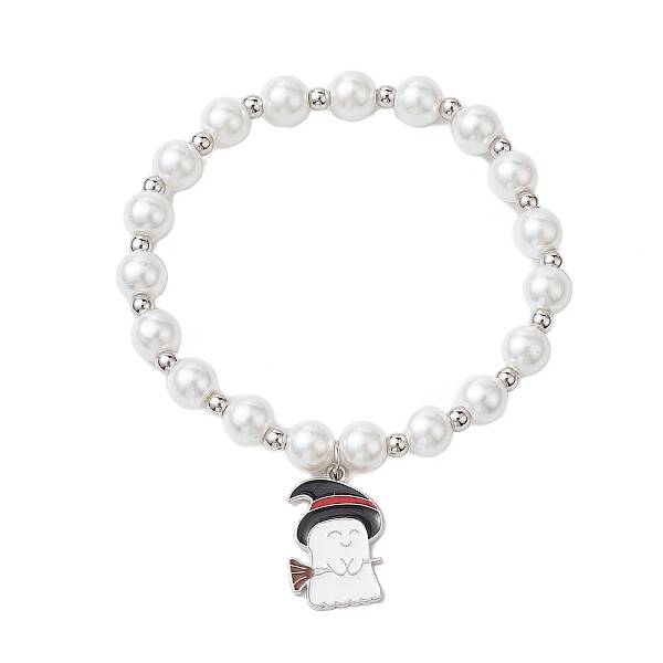 Alloy Enamel Charm Bracelets