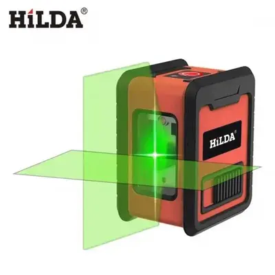 2 Line Self-Leveling Laser Level, High Precision Beam, DIY Home Renovation Tool, Tile Installation Aid, Construction Helper