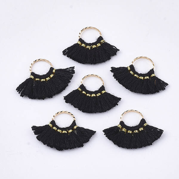 Polycotton(Polyester Cotton) Tassel Pendants Decorations