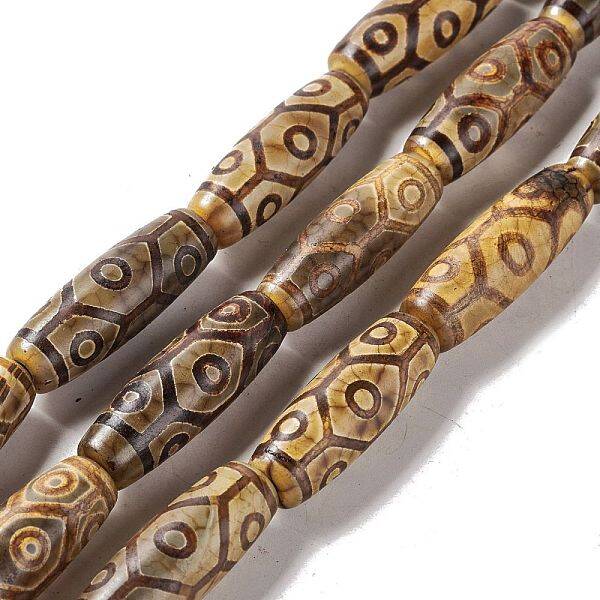 Tibetan Style dZi Beads Strands