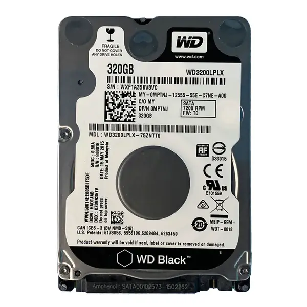 MPTNJ Dell 320GB 7200RPM SATA 6Gb/s 32MB Cache 2.5-Inch Hard drive