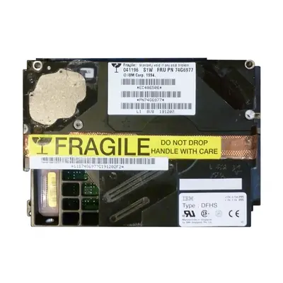 74G6977 IBM 1GB Fast SCSI 7200 3.5-inch 512KB Hard Drive