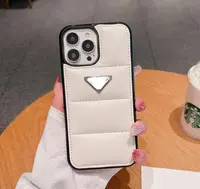 Compatible with iPhone 16 15 14 13 12 11 Case,Cute Puffer Down Jacket Camera Lens Protection Soft Shockproof Cover Phone Case...