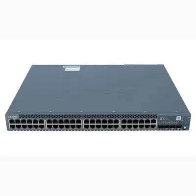 Juniper EX3400-48P | EX3400 Series 48 x Ports 10/100/1000BaseT + 4 x SFP+ Ports + 2 x QSFP+ Ports Layer 3 Managed 1U Rack-mou...