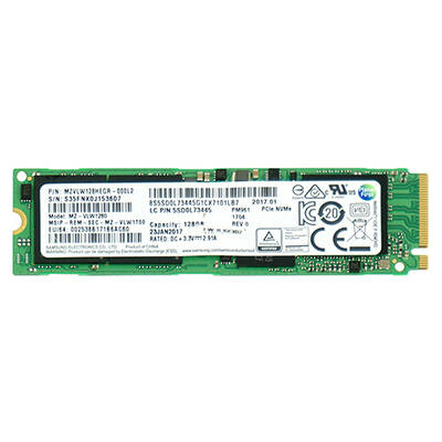 MZVLW128HEGR-000L2 Samsung PM961 Series 128GB Triple-Level Cell PCI-Express 3.0 x4 NVMe M.2 2280 Solid State Drive