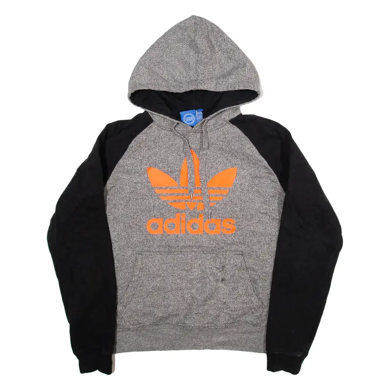 ADIDAS Womens Grey Hoodie M