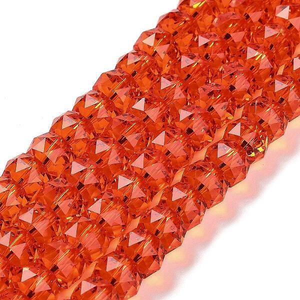 Transparent Glass Beads Strands