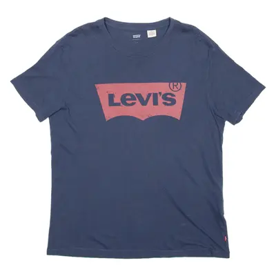 LEVI'S Mens T-Shirt Blue L