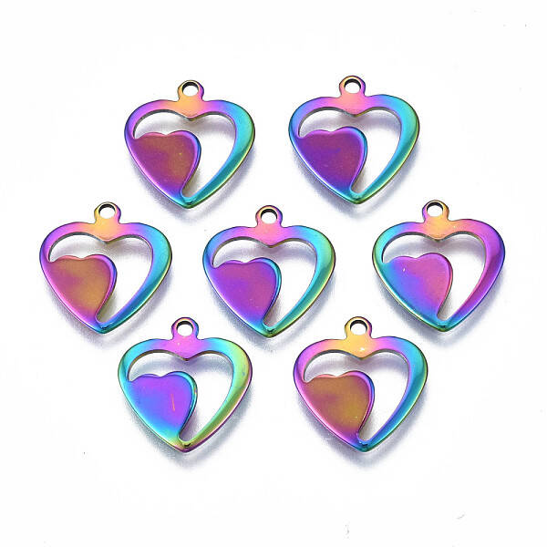 Ion Plating(IP) 201 Stainless Steel Charms