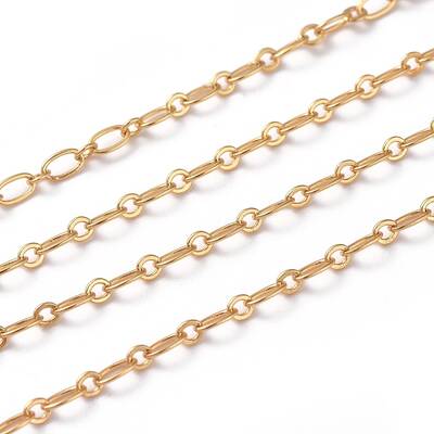 Brass Figaro Chains