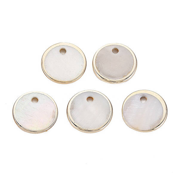 Natural Freshwater Shell Charms