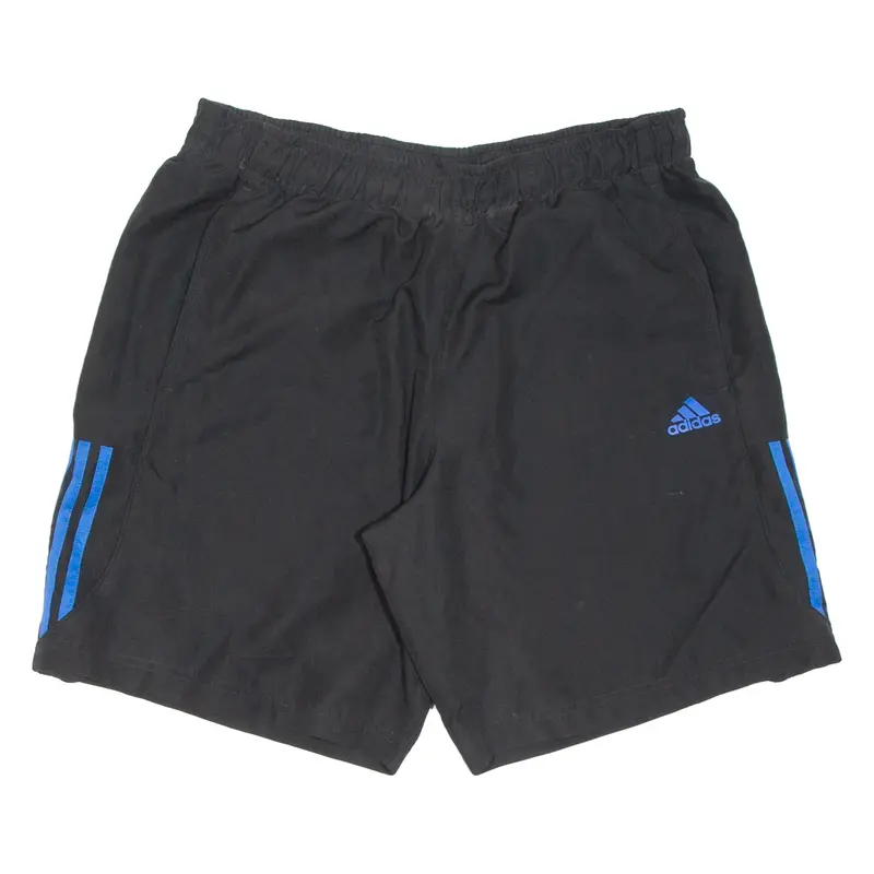 ADIDAS Mens Sports Shorts Black L W32