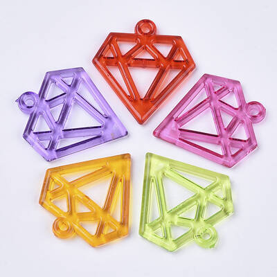 Transparent Acrylic Pendants