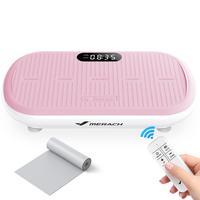 MERACH 440lbs Weight Capacity High Power Vibration Plate Bluetooth Remote Control Vibration Machine 4 Workout Modes  Exercise...
