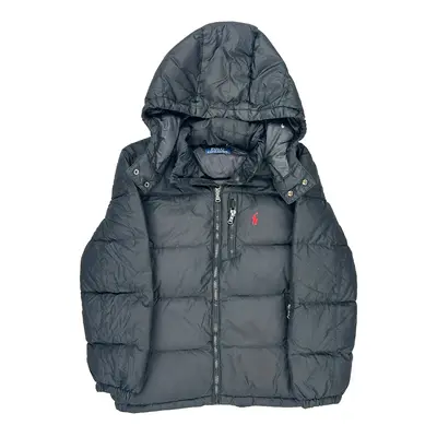 Age 10 Ralph Lauren Puffer - Medium Black Polyester