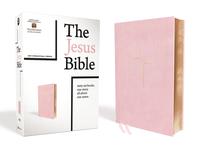 The Jesus Bible, NIV Edition, Leathersoft over Board, Pink, Comfort Print by Passion Publishing [Hardback Bible]