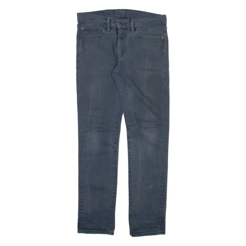 LEVI'S 511 Jeans Mens Grey Slim Straight W32 L32