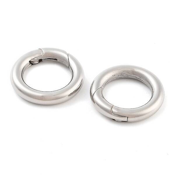 Non-Tarnish 316 Stainless Steel Spring Gate Rings